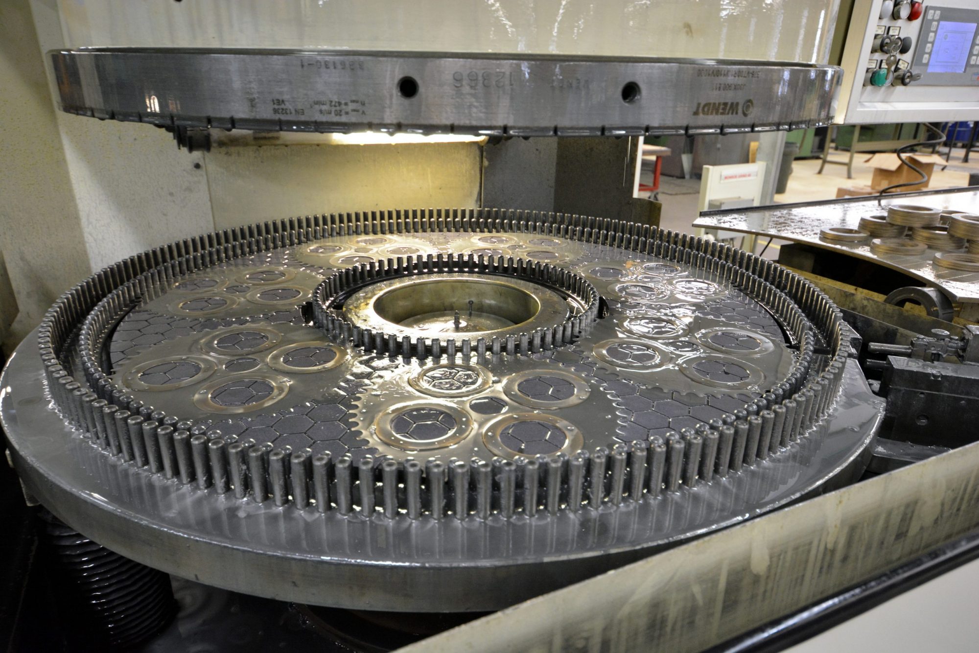 Double disc cheap grinding machine